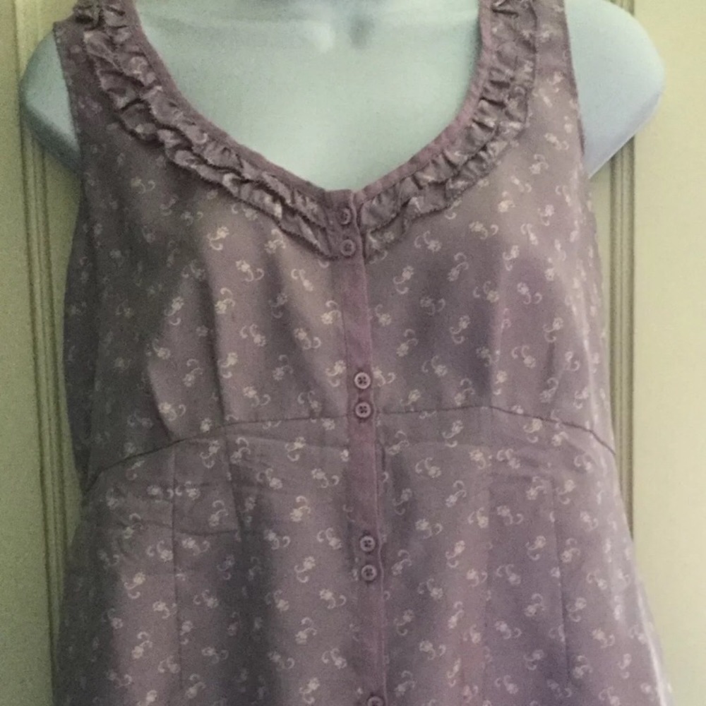 GAP Maternity Silk Blouse Sz Small